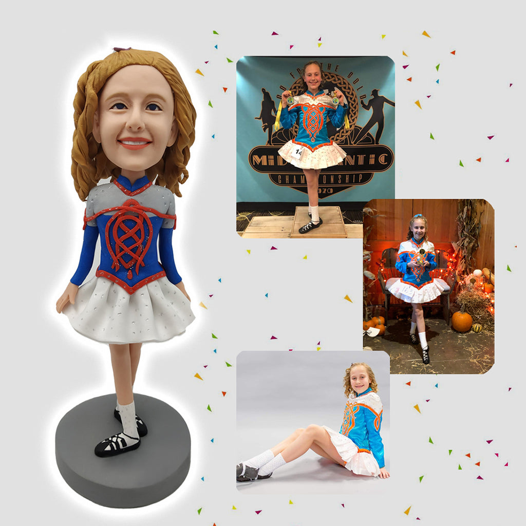 Custom Kids Bobblehead, Personalized Gift For Boys and Girls