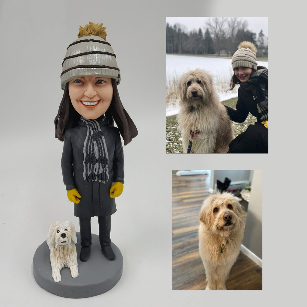 Custom Woman Bobblehead, Personalized Birthday Gift For Her, Romantic Anniversary Gift , Best Gift Ideas For Mom, Girlfriend
