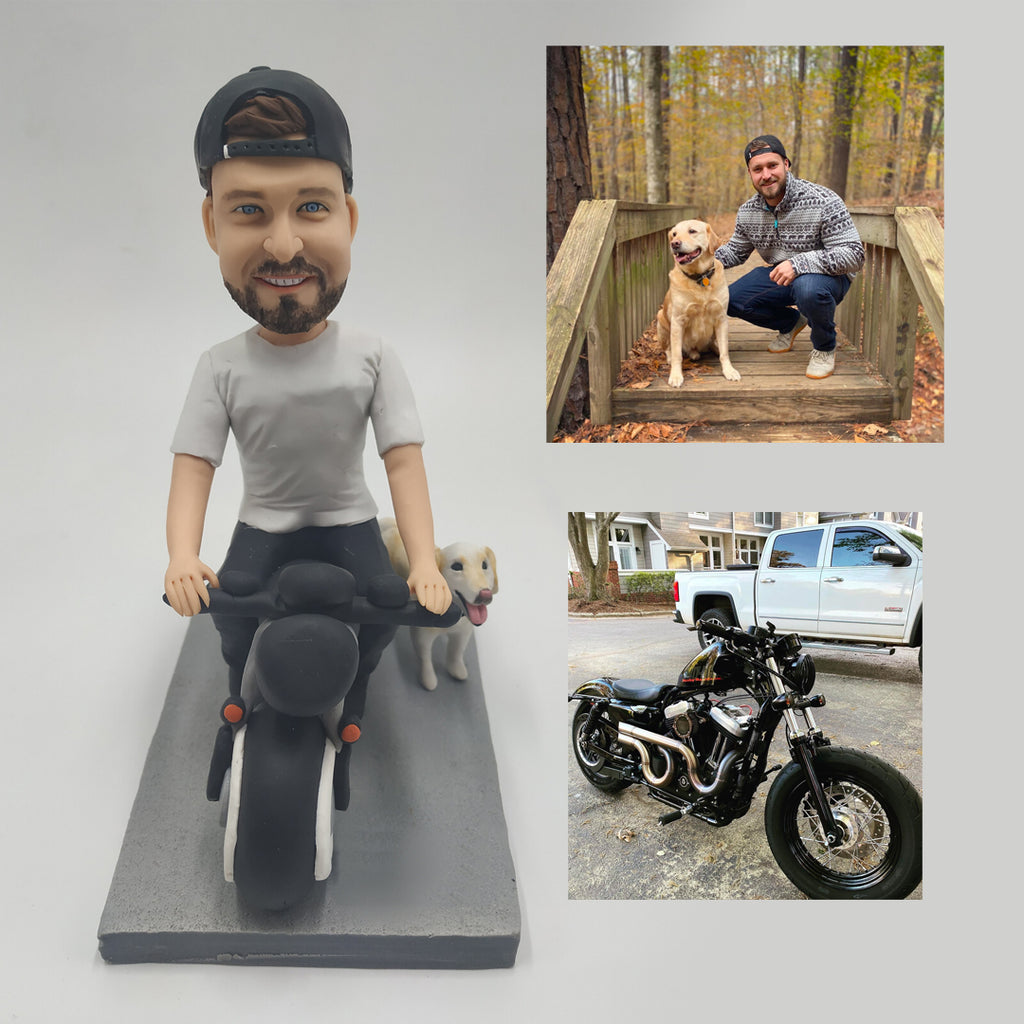 Custom Man Bobblehead, Personalized Birthday Gift For Him, Anniversary Gift , Best Gift Ideas For Father, Boyfriend
