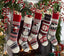Custom Fair isle Christmas Stocking, Natural Knit Stocking, Family stockings, Old Fashioned Stocking Decors for Holiday, Xmas Ornaments