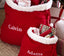 Personalized Santa Sack, Custom Christmas Gift Bag, Red Velvet Package Sack, Santa Toy Bag, Santa Toy Sack, Kids Christmas Present Bag