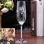 Custom Picture Toasting Flute Set, Engraved Name Crystal Champagne Cup, Personalized Photo Wine Glass, Best Wedding Birthday Gifts