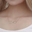 Infinity Name Necklace with Birthstones, Engraved Name Pendant Locket, Family Name Necklace, Birthday Anniversary Gift For Mom, Girlfriend