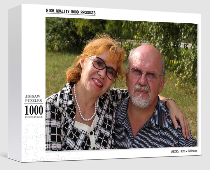 Custom Photo Jigsaw Puzzle, Personalized Gift for Family Jigsaw, Picture Puzzle for Your Memory, Valentines Day DIY Gift Ideas For Couple