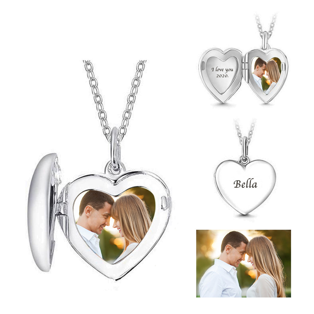 Heart Locket | Personalized Jewelry | Bailey & Bailey