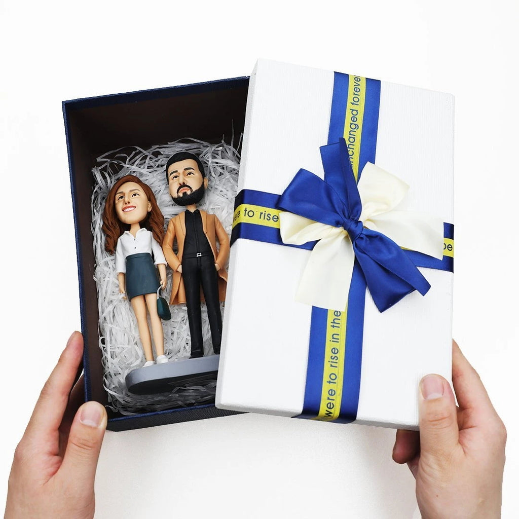 Custom Anniversary Bobblehead, Gift Ideas For Couple